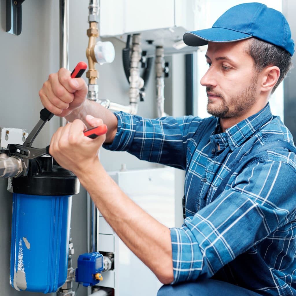 Plumber repairing system of water filtration